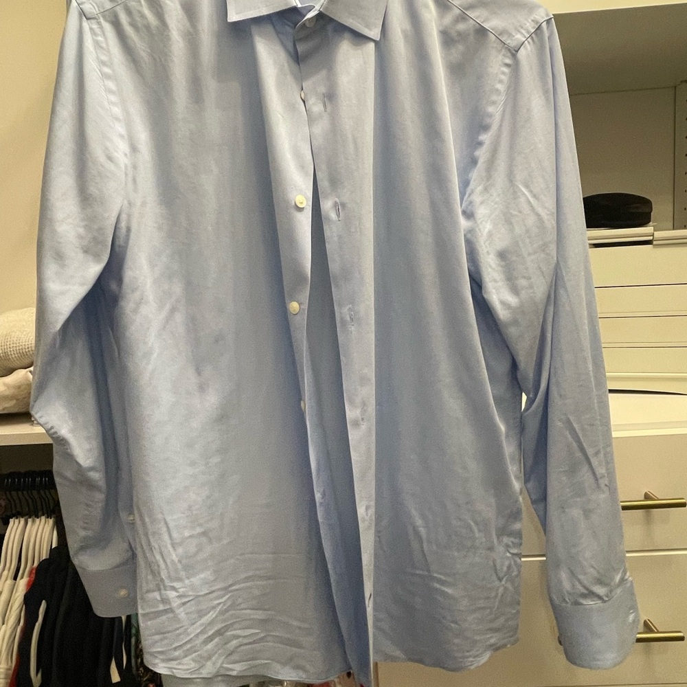 Banana Republic Light Blue Men's Shirt